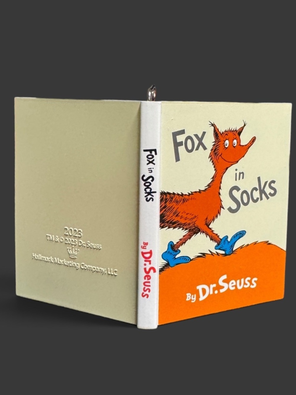 Hallmark 2023 Dr Seuss Fox in Socks Christmas Ornament NIB - Picture 7 of 15